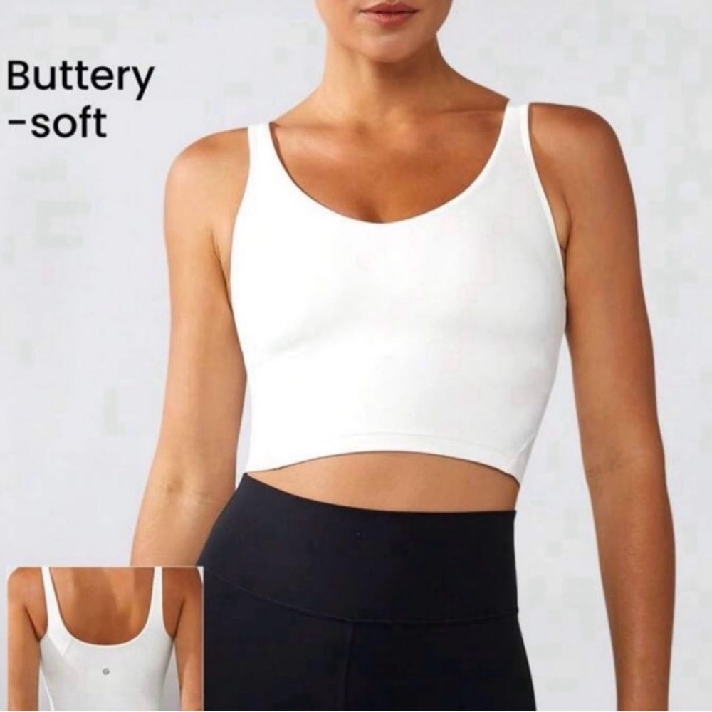 SHEIN GLOWMODE Active U-Back Cropped Tank Top
